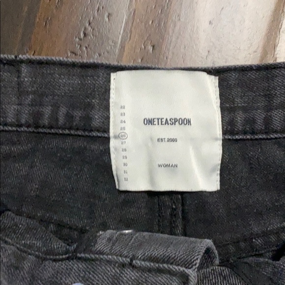 Black washed One Teaspoon - Picture 3 of 3